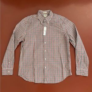 NWT J. Crew Secret Wash button down size large